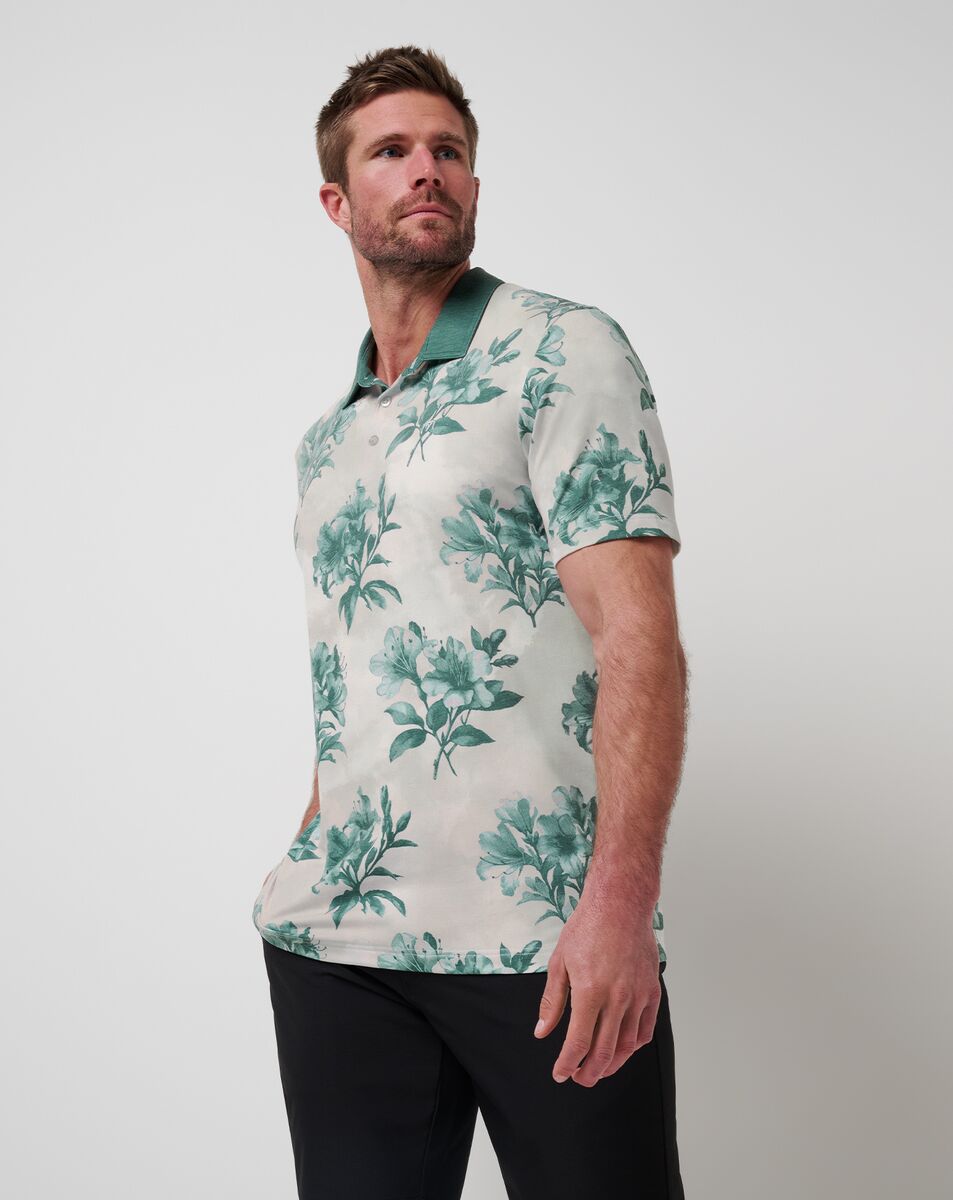 OFTY FEATHERWEIGHT MAGNOLIA GOLF POLO SHIRT 4